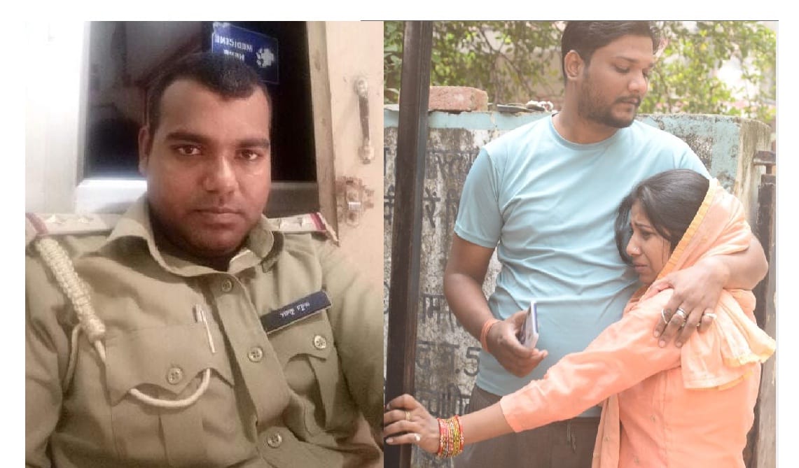 Inspectors death case in Kanpur, fed up with blackmailing and died
