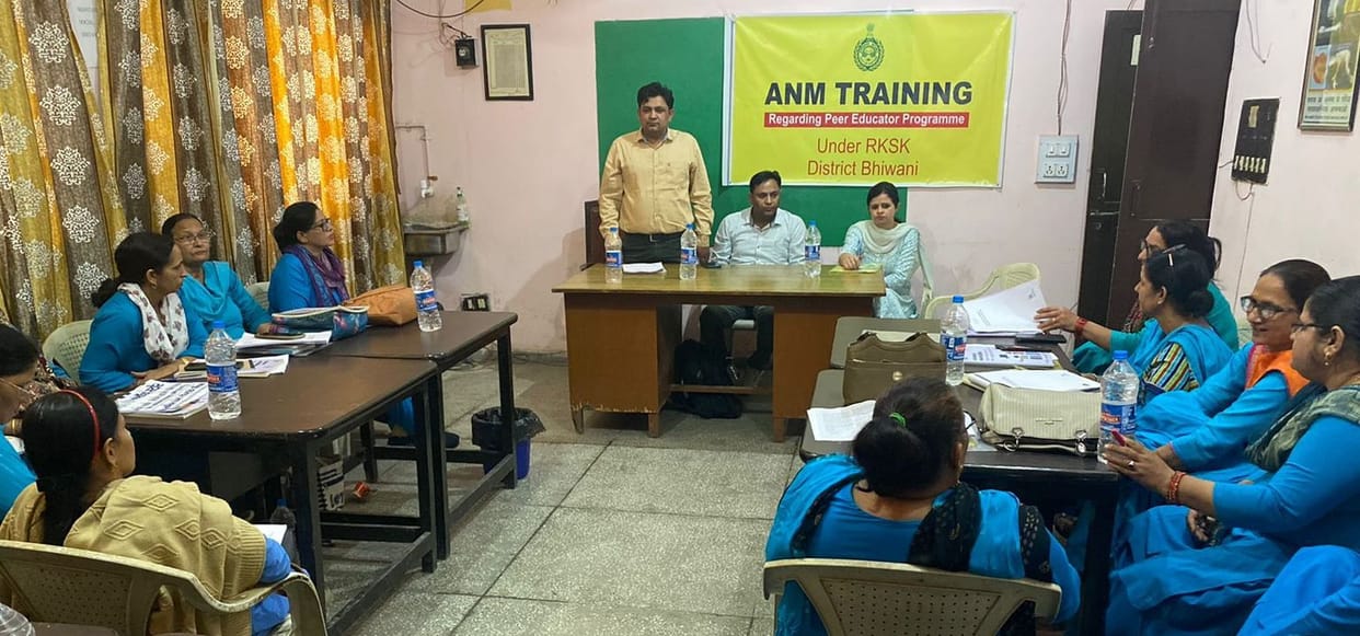 ANM given training about adolescent health
