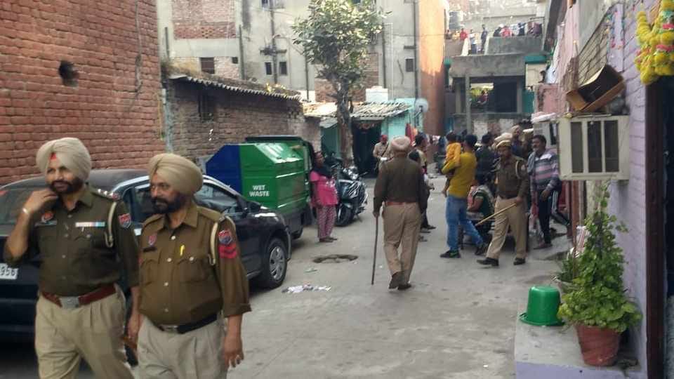 Punjab Police Search Operation in Ludhiana and Amritsar