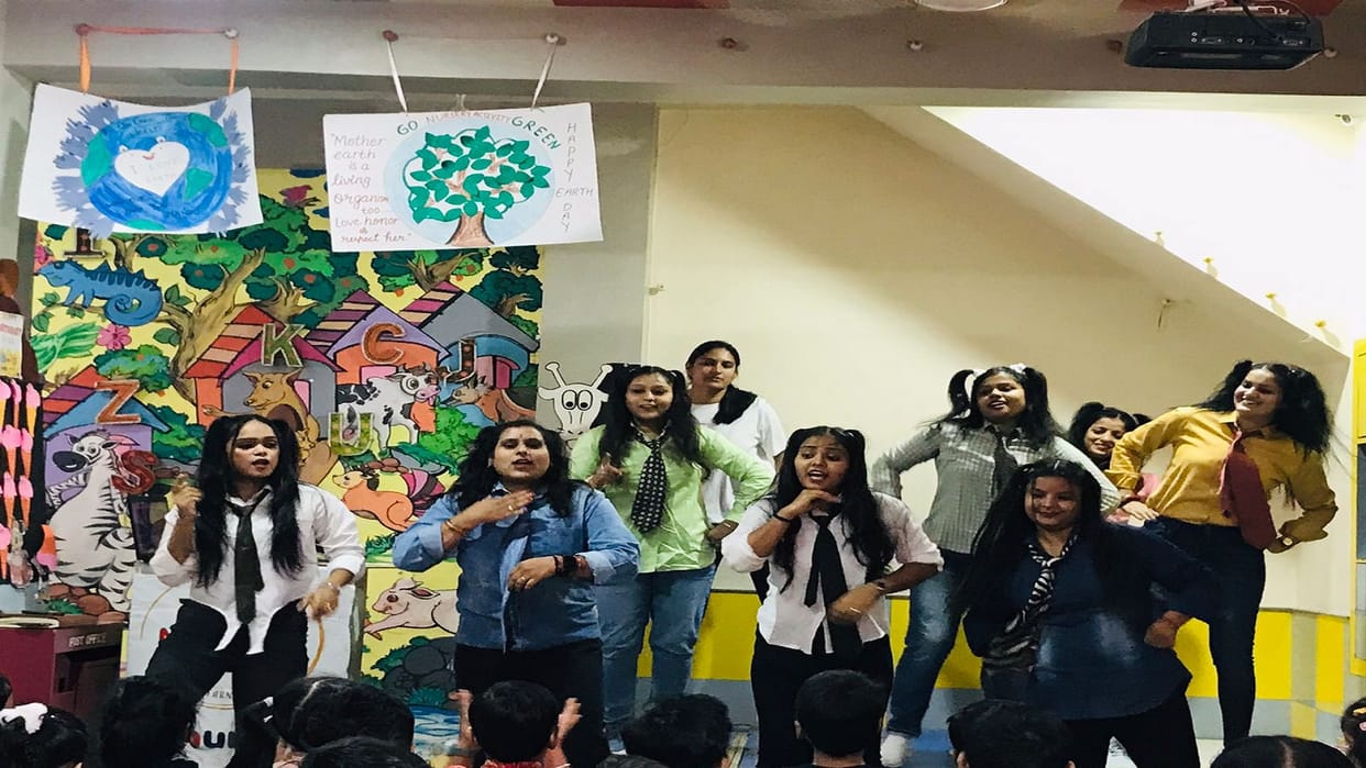 Children's Day 2022 children showed their talent with their parents in my nurture pre school