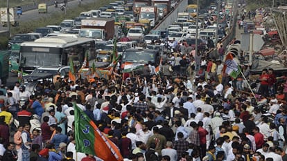 Delhi : Today 100 big BJP leaders and one lakh workers will campaign