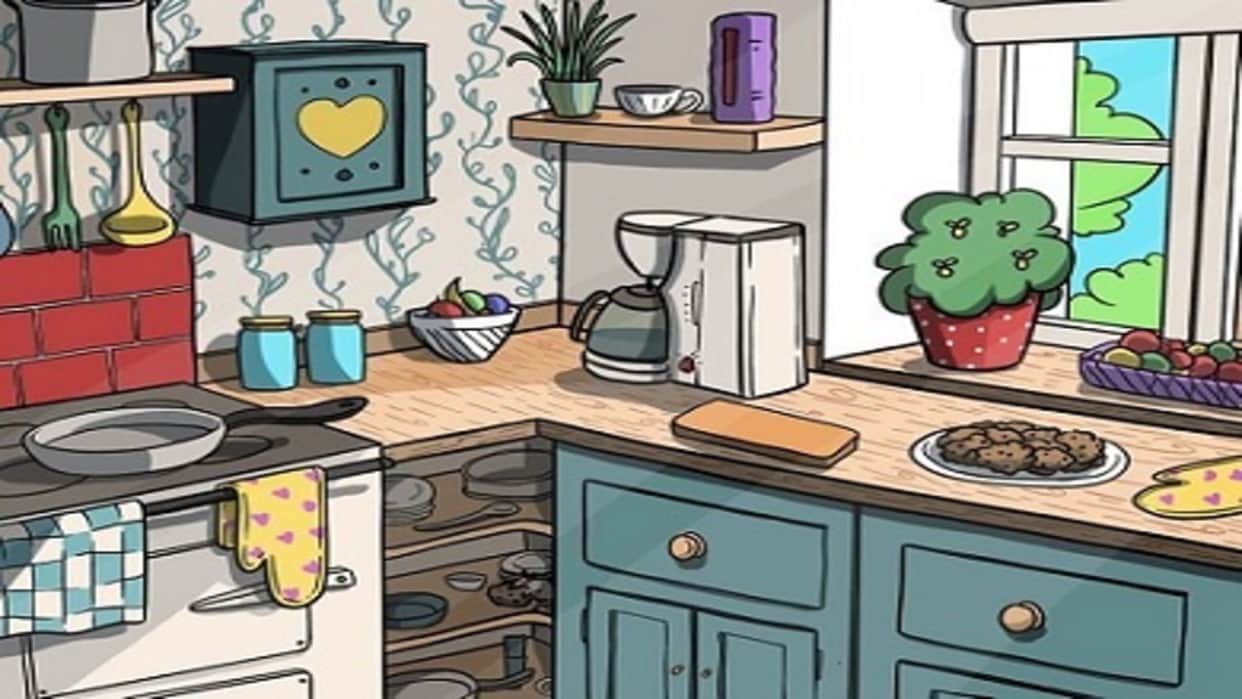 viral optical illusion find out hidden the mouse from illusion image check your brain iq test
