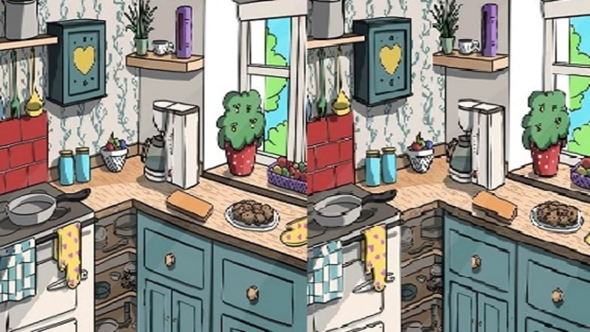 viral optical illusion find out hidden the mouse from illusion image check your brain iq test