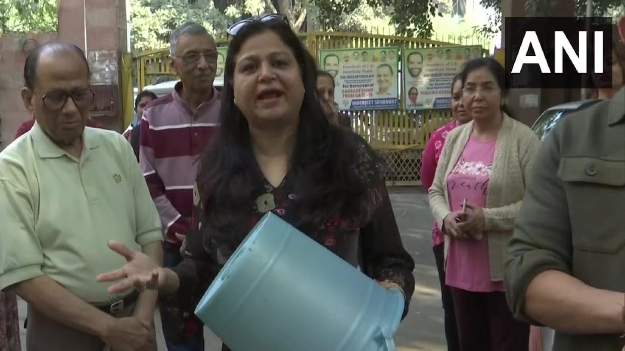Water shortage in Delhi Water supply stopped in Vasant Kunj and surrounding areas