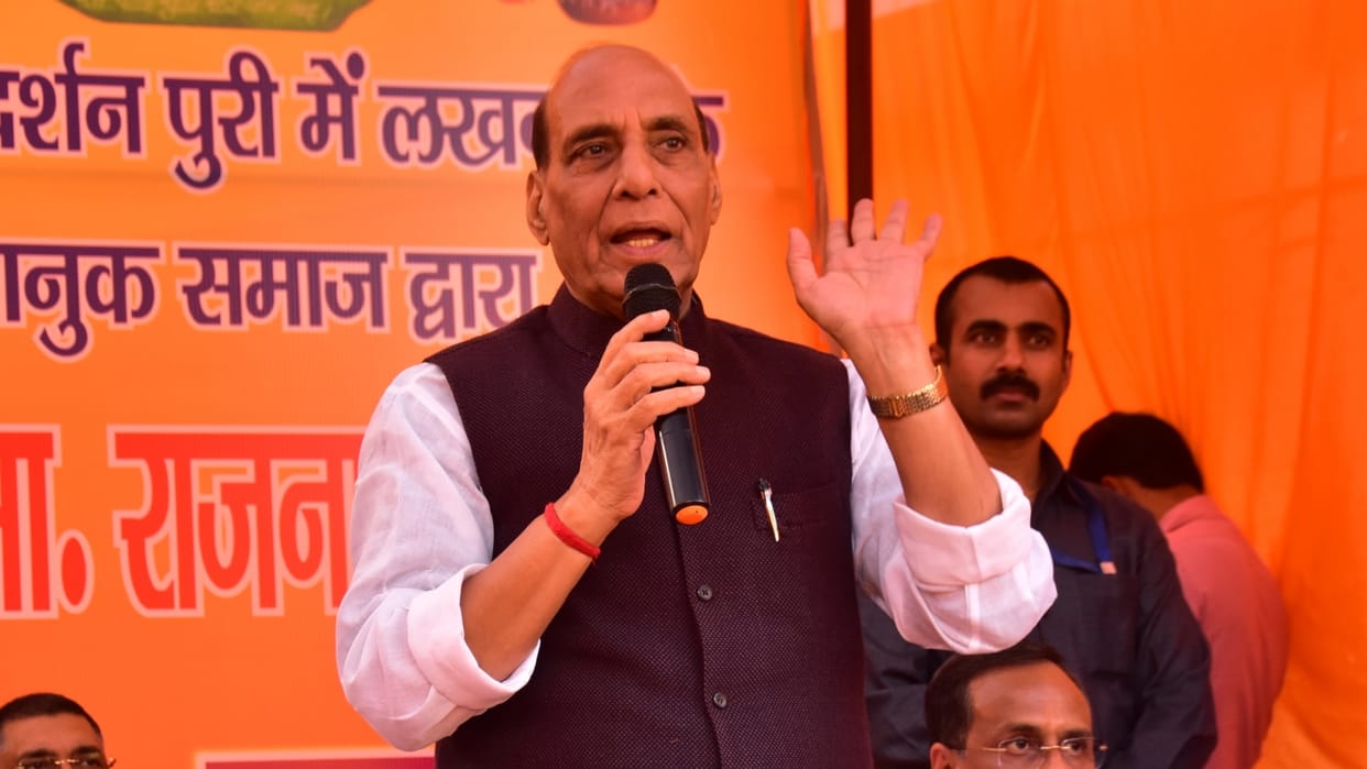 Defence Minister Rajnath Singh says people are saving money and time after the construction of flyovers.