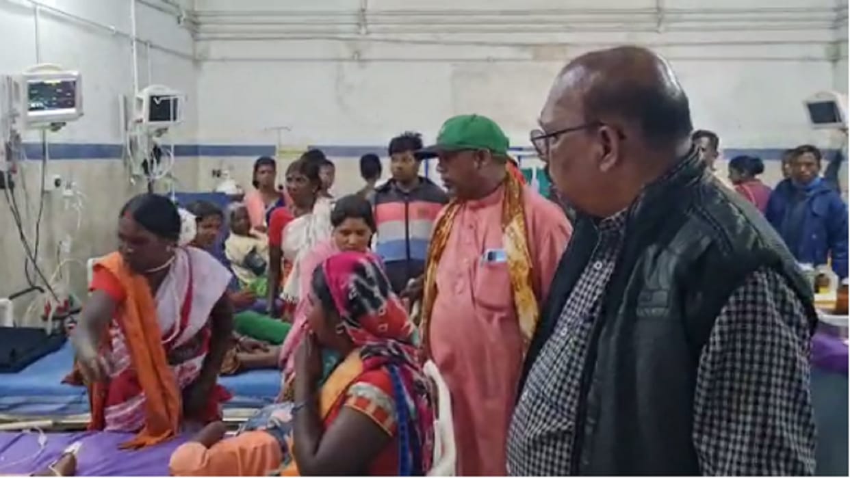accident injured treatment by exorcism in jashpur district hospital
