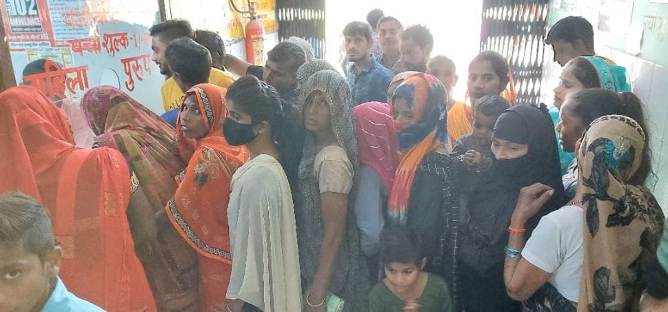 More than 300 patients coming daily to Sikandrarau CHC