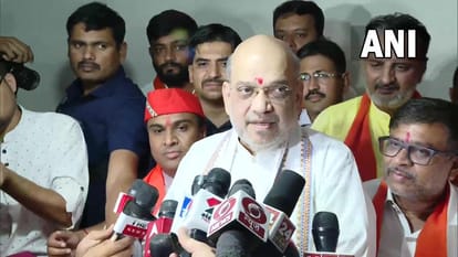 Union Home Minister Amit Shah in Gujarat