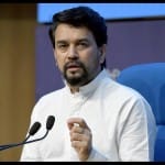 सूचना और प्रसारण मंत्री अनुराग सिंह ठाकुर