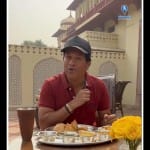 Sachin Tendulkar in Rambagh Palace Jaipur Rajasthan
