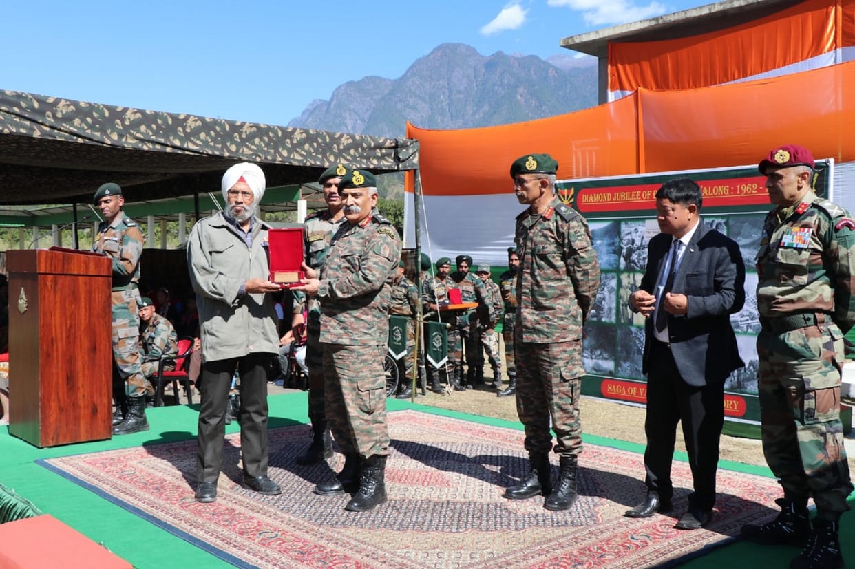 1962 India-China War: indian Army remembers its walong war martyrs, celebrates Diamond Jubilee