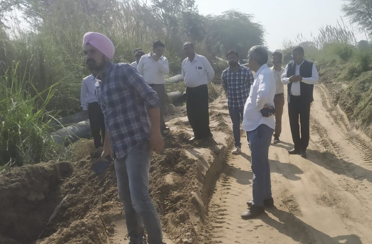 State vigilance team arrives to inspect Rs 37 crore pipeline project