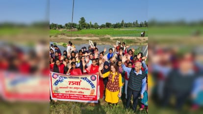 Bijnor: Sakhi Welfare Association takes out rally aware to make Malan river pollution free