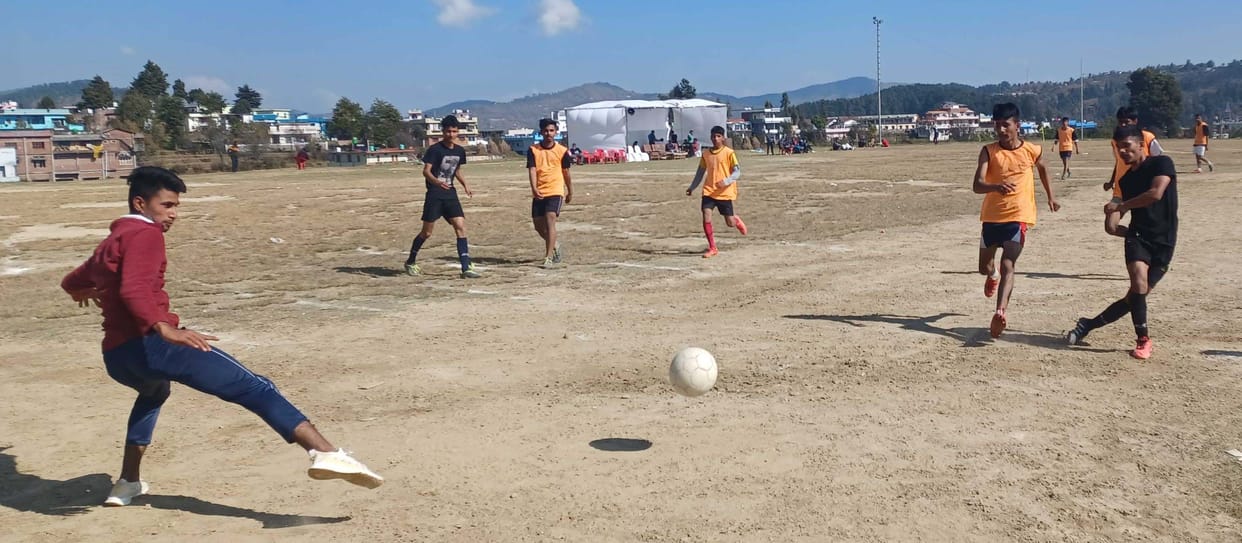 Sports club won under-21 football competition