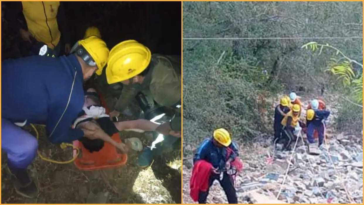 car fell 500 feet below Nahargarh hill of Jaipur
