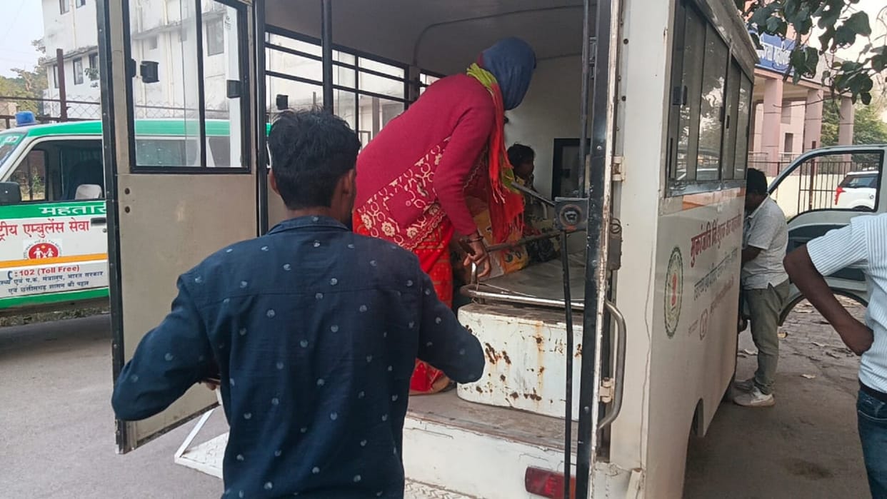 ambulance was not found to carry newborn dead body in chhattisgarh