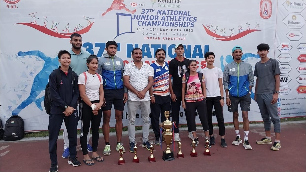 Haryana won the 37th Junior National Athletics Championship