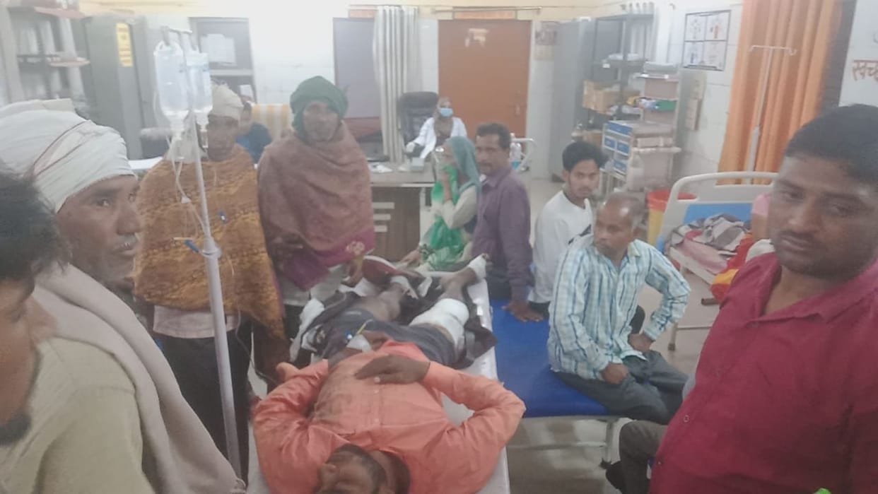Hathras: Bike rider uncle and nephew collided with a canter, uncle died