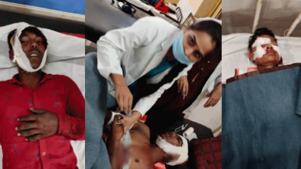 Four dead in Ratlam: A speeding car ran over laborers working on the roadside, 12 injured