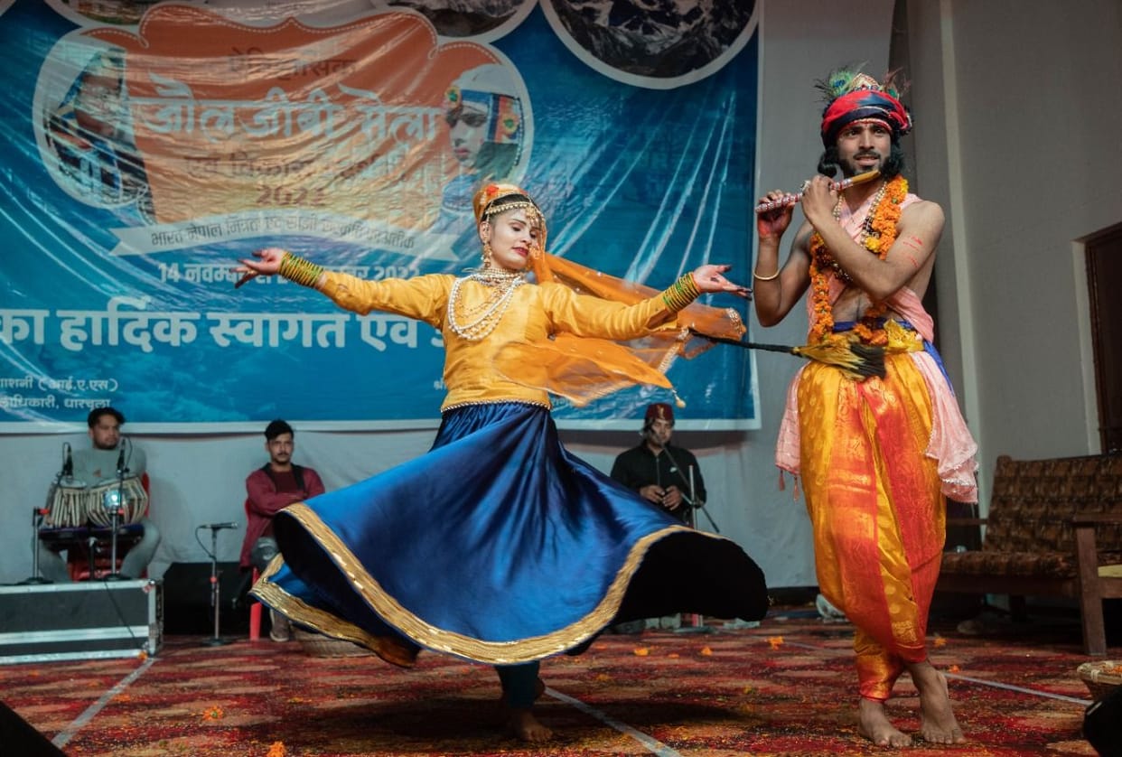 Radha-Krishna dance captivated the heart