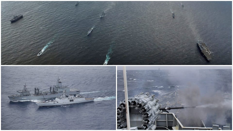 The 26th edition of the multinational maritime exercise MALABAR 22 culminated in the seas off Japan