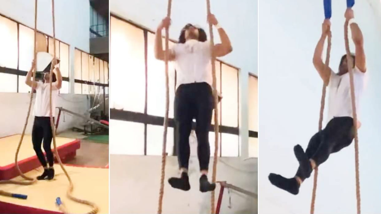 Neeraj Chopra working hard on fitness to touch the figure of 90 meters in Javelin throw, VIDEO