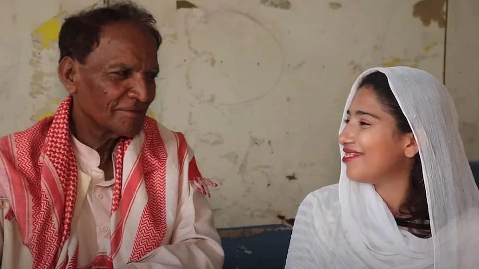 19 year old Shumaila marries 70 year old Liaquat in Pakistan, says personal dignity and honor are above age