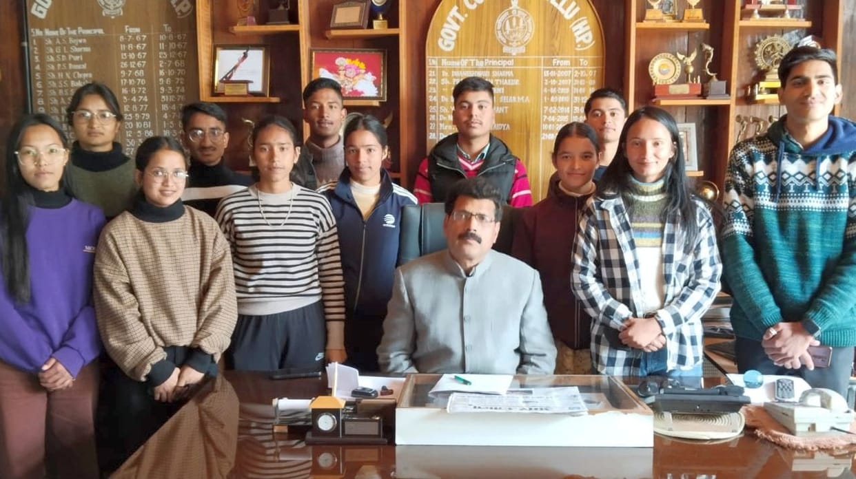 Rovers and Rangers of Kullu College leave for Pre RDC camp