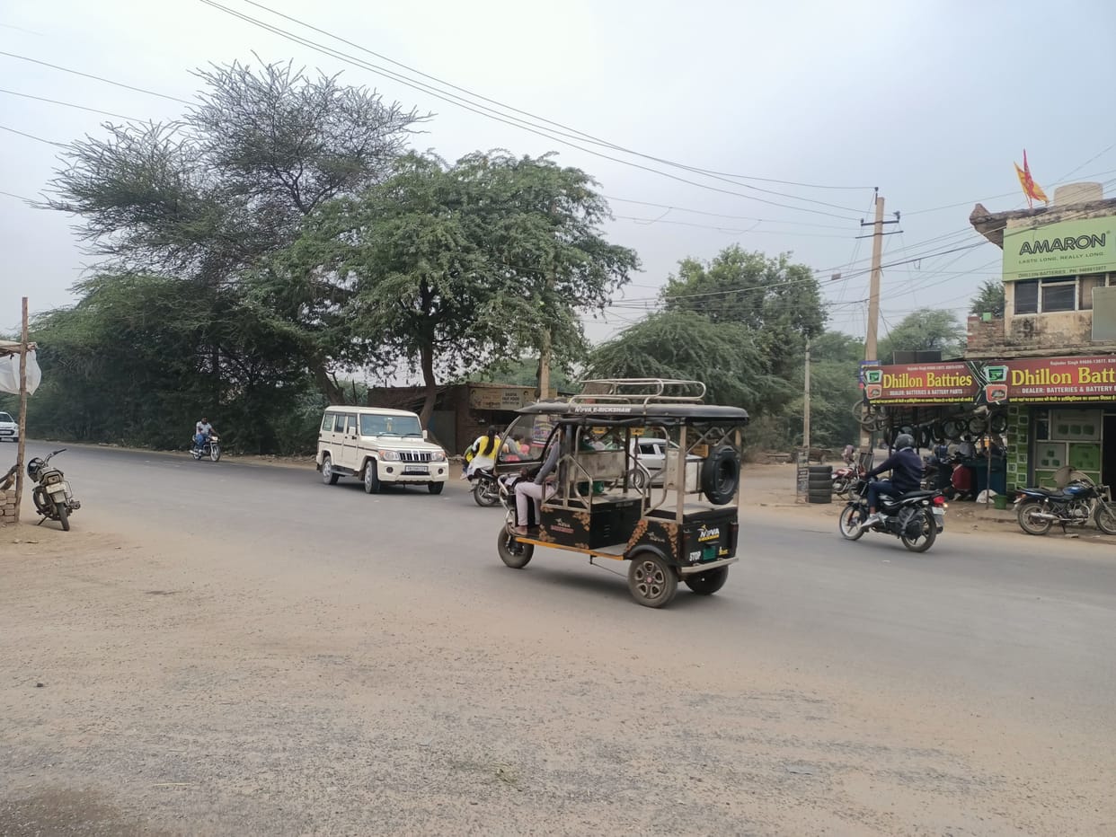 More than 50 danger points on the main road of the city