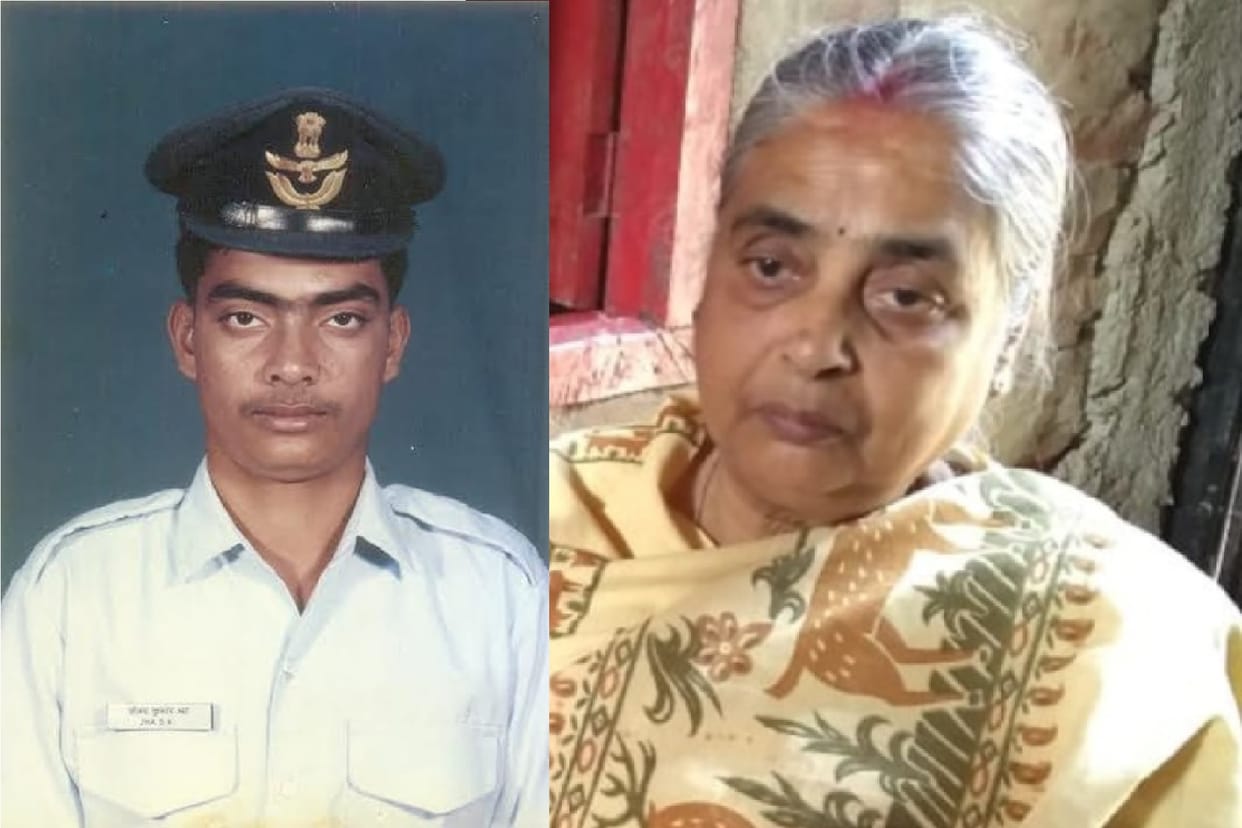 West Bengal: mother looking for airman son missing since 18 years