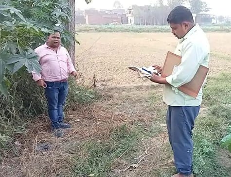 Lekhpal's husband arrived to measure the land, the video went viral