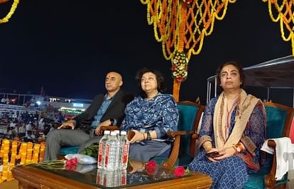 Director General of NDRF varanasi visit on a two-day tour saw Ganga Aarti
