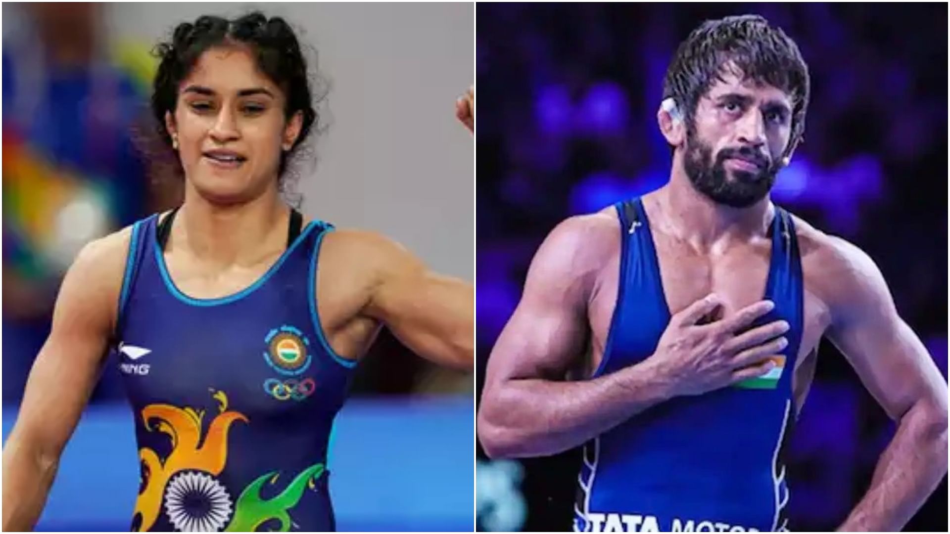 Eight Indian Wrestlers Vinesh Phogat And Bajrang Punia Pull Out Of ...