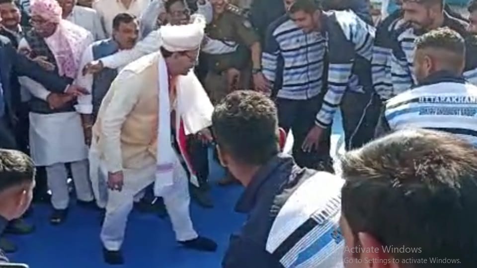 48th National Junior Kabaddi Championship in Haridwar: CM Pushkar singh Dhami plays symbolic Kabaddi