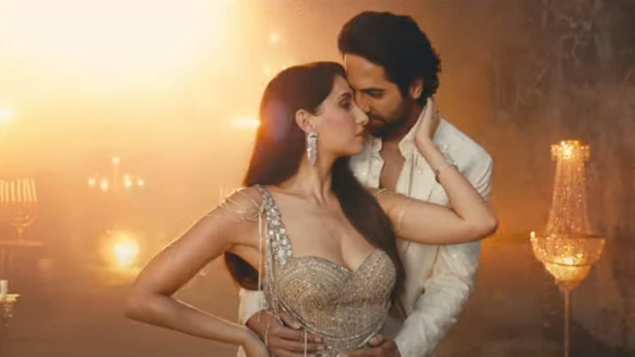 Ayushmann Khurrana Nora Fatehi New Song Jehda Nasha out now From an Action Hero Movie Video Viral in Hindi