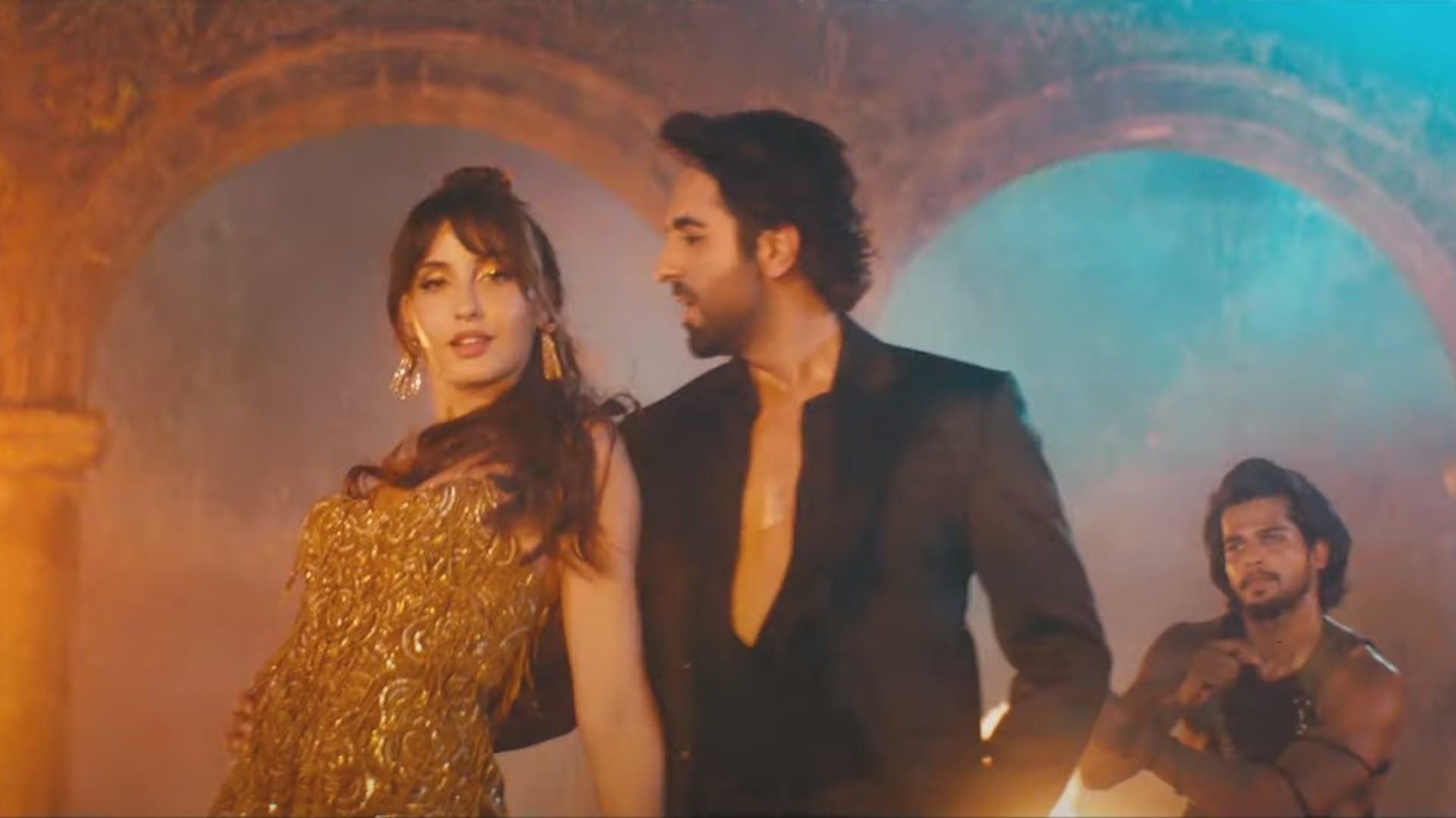 Ayushmann Khurrana Nora Fatehi New Song Jehda Nasha out now From an Action Hero Movie Video Viral in Hindi