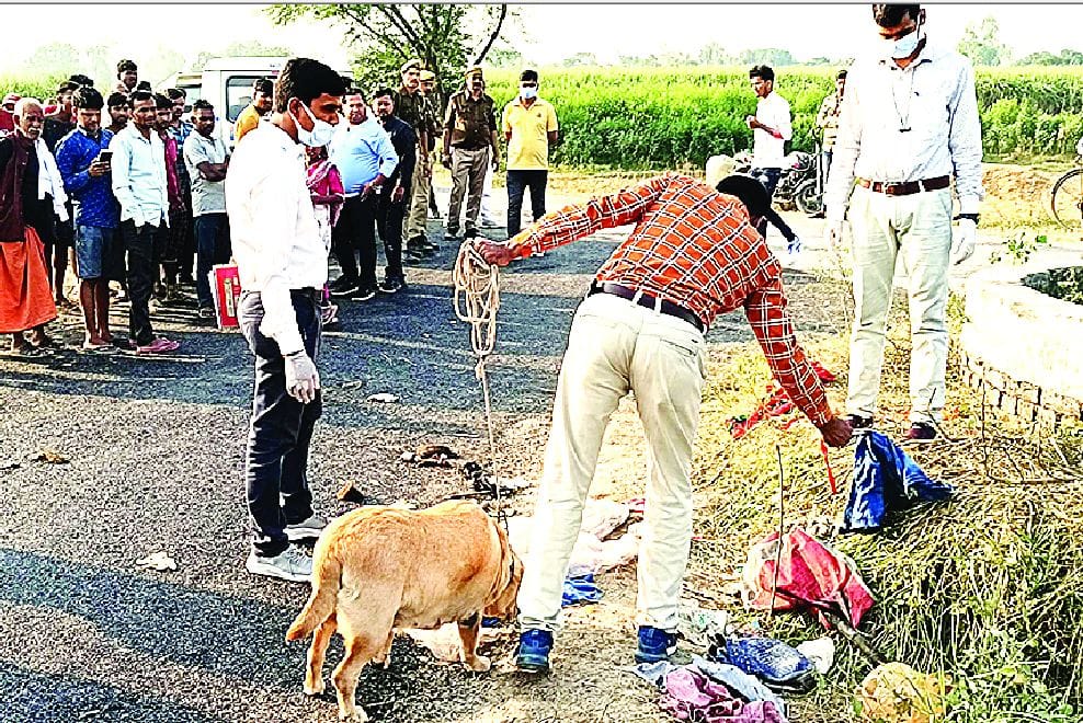 Body parts found in well head not found in azamgarh dead body of girl could not be identified after 48 hours t