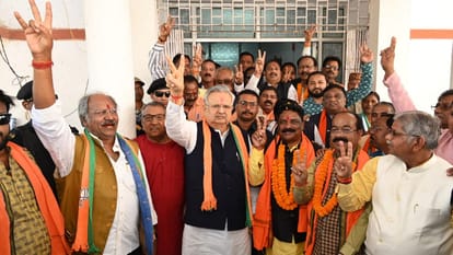 bhanupratappur by-election: congress and bjp candidates filed nomination