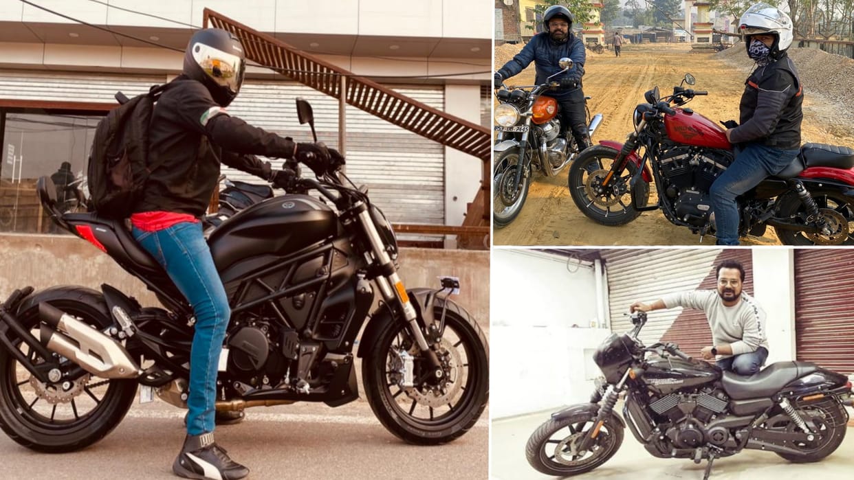 Entrepreneurs of Gorakhpur fond of driving expensive bikes