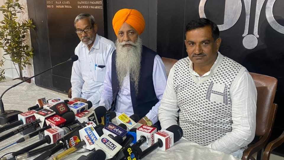 Farmers will Block GT Road on November 24, BKU Chadhuni group gave ultimatum to Haryana government