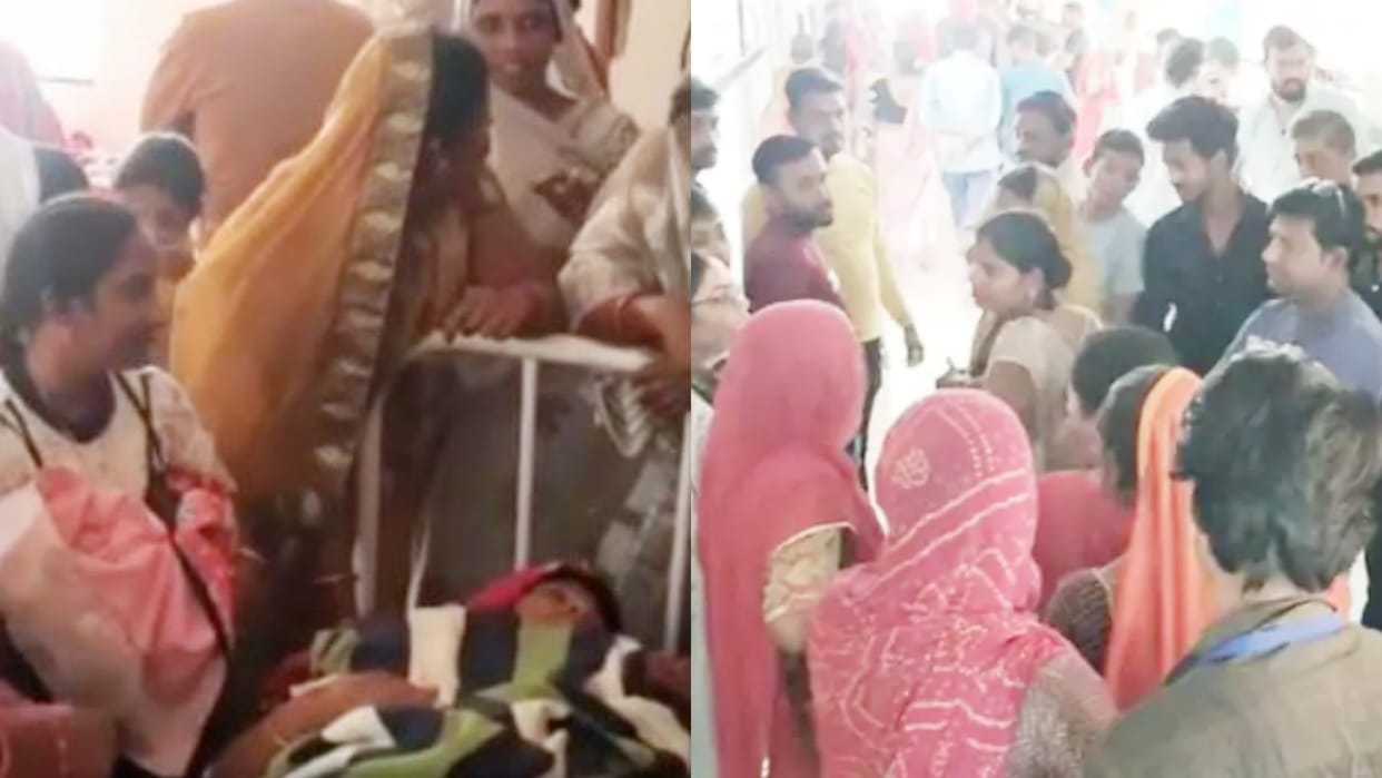 Child exchange in Bhilwara Mahatma Gandhi Hospital