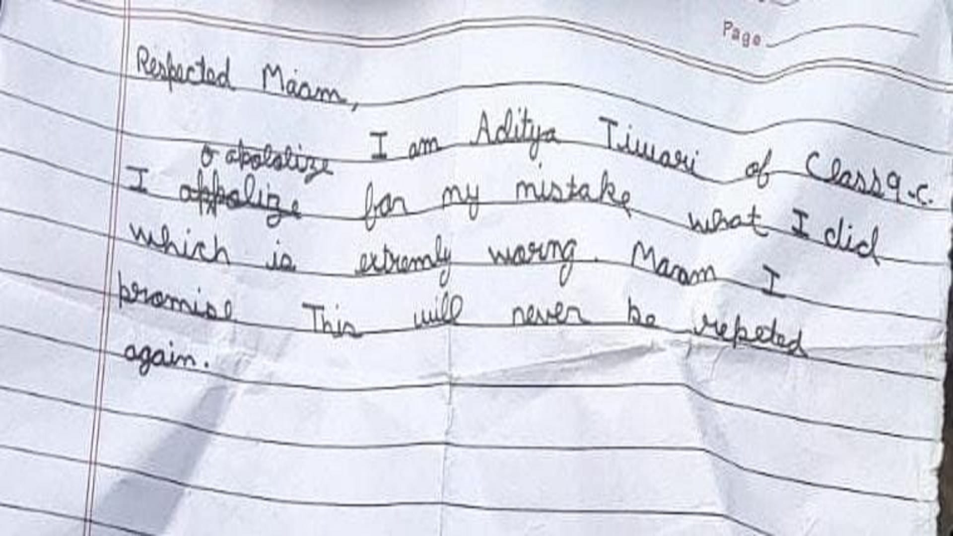 Class 9 student jumps in front of train after writing apology letter to teacher in Lucknow