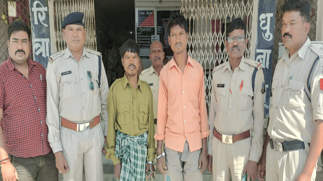 Police disclosed the murder in Raigarh arrested two accused involved in incident