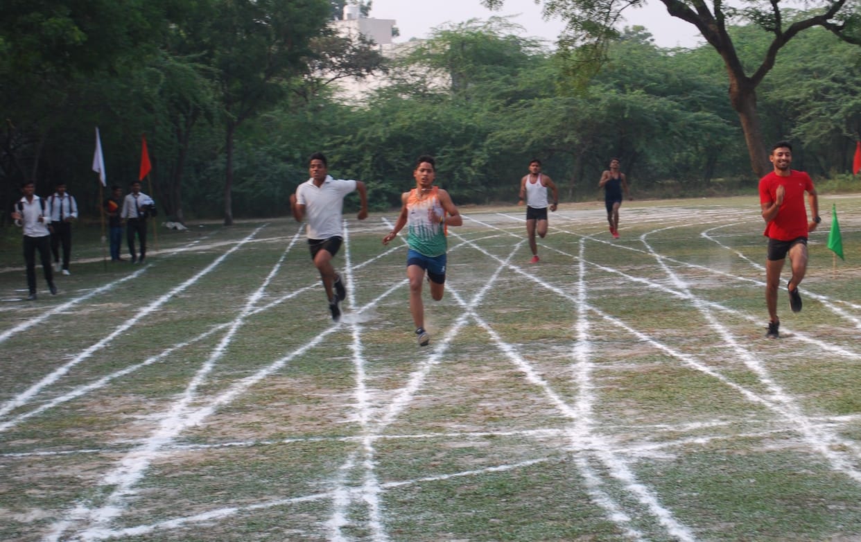 Hathras: Playful topper in race, javelin and shot put