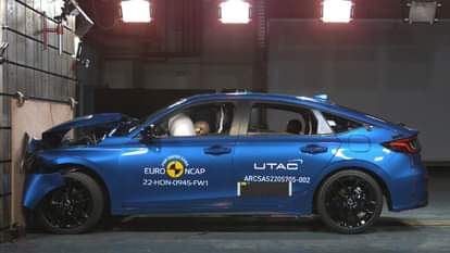 Honda Civic e:HEV Euro NCAP Saftey Crash Test