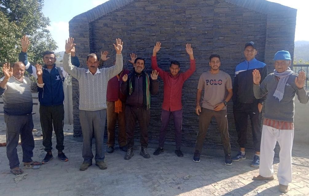 Dependents of freedom fighters demonstrated