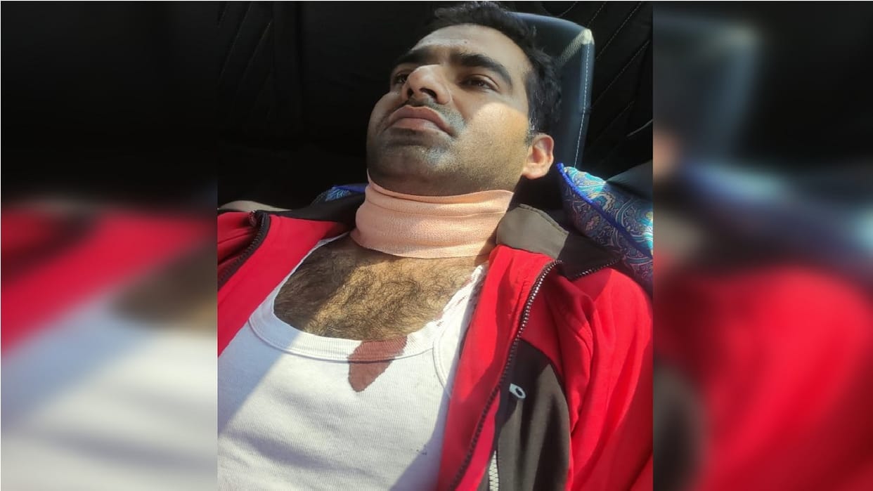 Police Constable s neck severed after being hit by Chinese manjha in Ghaziabad