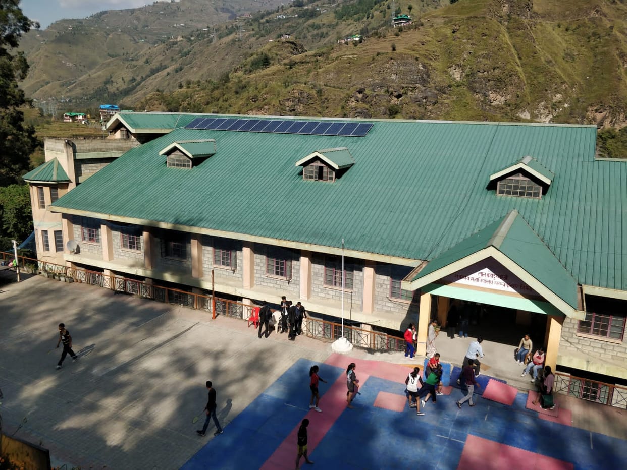 saraswati nagar college get b grade