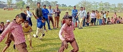 Kharwahiya became champion in Nyaya Panchayat level sports