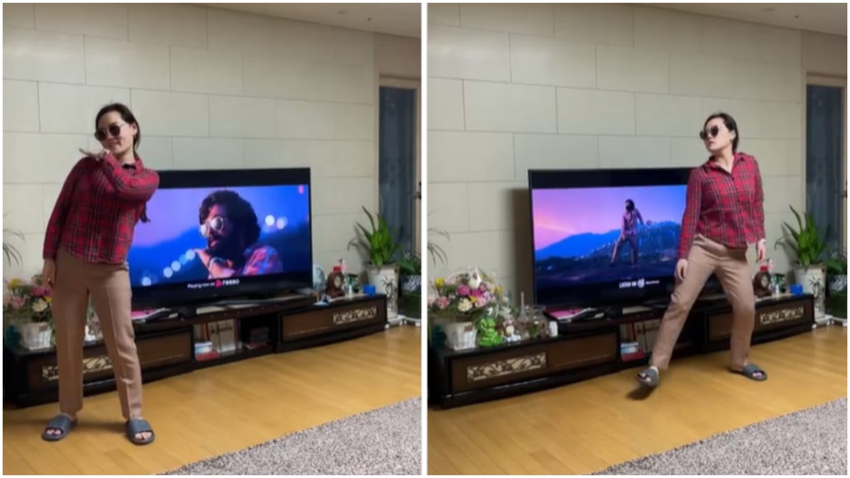 Pushpa The Rise South Korean Girl Copied Allu Arjun Steps and Dance on Srivalli Video Viral